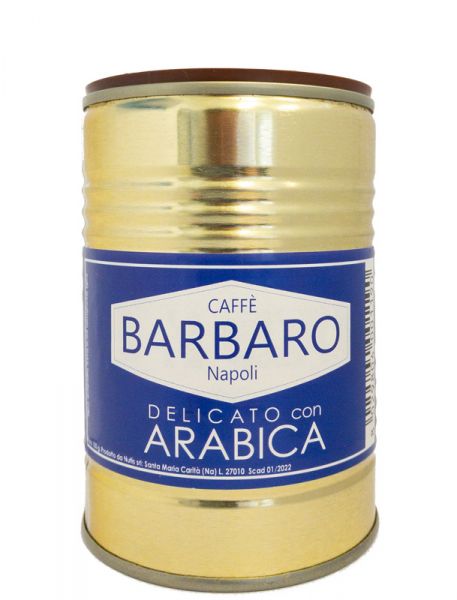 Barbaro Espresso Arabica gemahlen 100g
