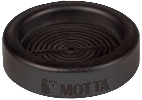 Black rubber tamper holder - Motta