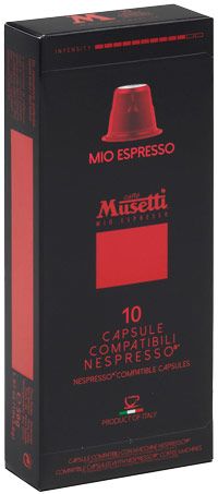 Musetti Mio Nespresso kompatible kapseln