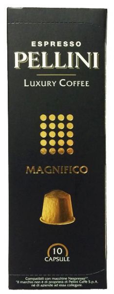 10 Pellini Magnifico Nespresso®* compatible capsules
