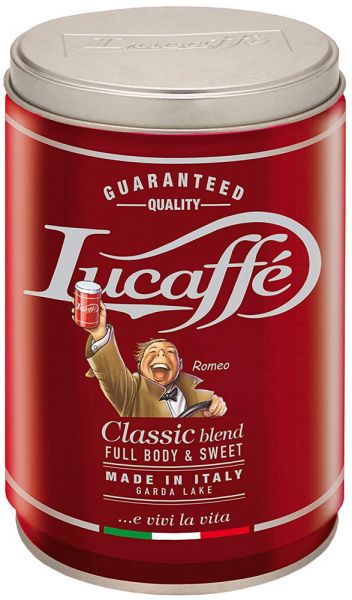 Lucaffe Espresso Classico ground coffee beans 250 g