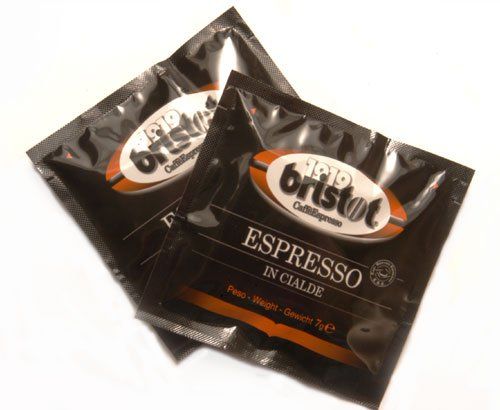 Bristot Espresso coffee ESE pods