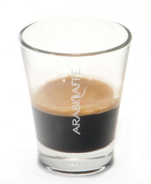 Arabicaffe Espresso Glass