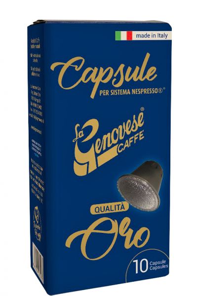 La Genovese Oro Nespresso®* compatible capsules