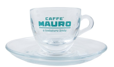 Cafe Mauro Espressotasse Glas