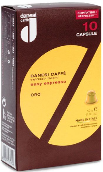 Danesi Oro Nespresso®*-compatible capsules