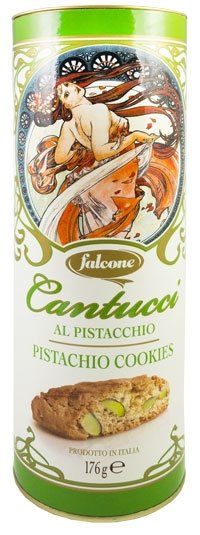 Falcone Cantuccini Pistacchio e Cedro - Schmuckdose