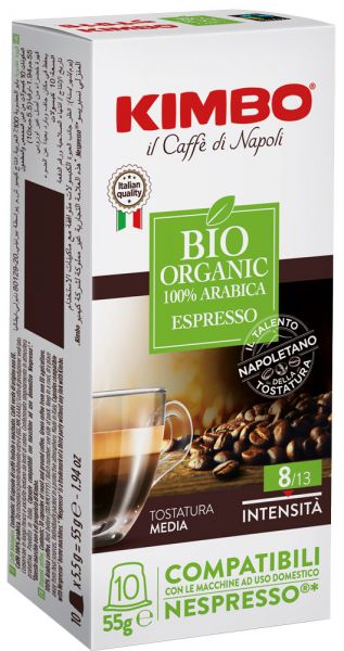 Kimbo Bio Nespresso® * compatible capsules