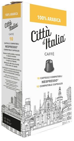 Città d' Italia Nespresso kompatible Kapseln Arabica